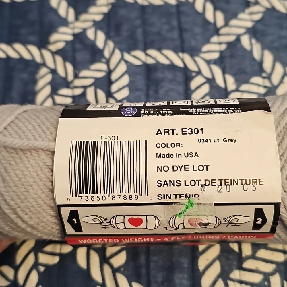 Yarn Collection - Black, Gray, Cream